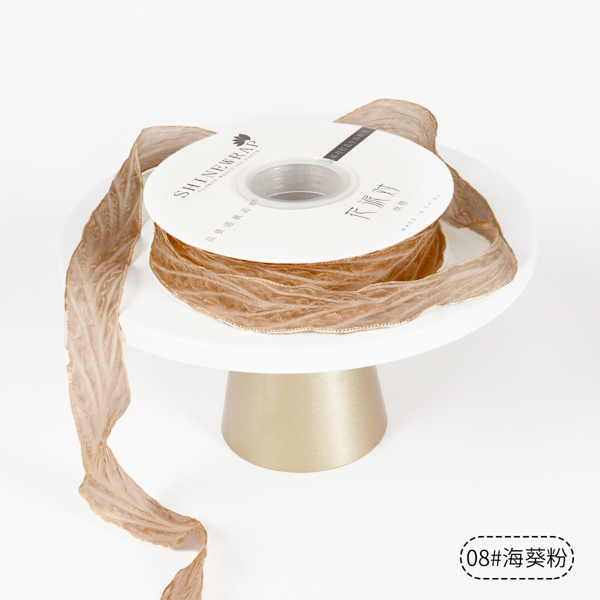 Flower Party Factory Nuevo producto Cinta de embalaje de flores de 4CM Ramo de flores Embalaje Cinta de hilo Florería Regalo Cinta de bricolaje