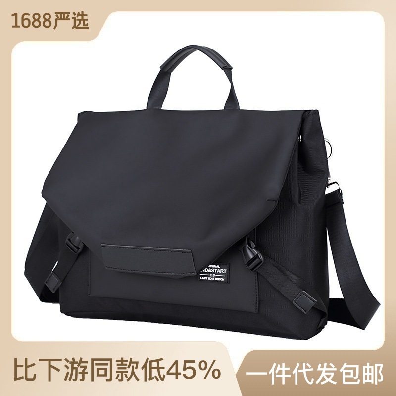 Crossbody bag, men's messenger bag, functional bag, ins trendy brand, Japanese dead-end workwear, motorcycle backpack, shoulder bag, shoulder bag