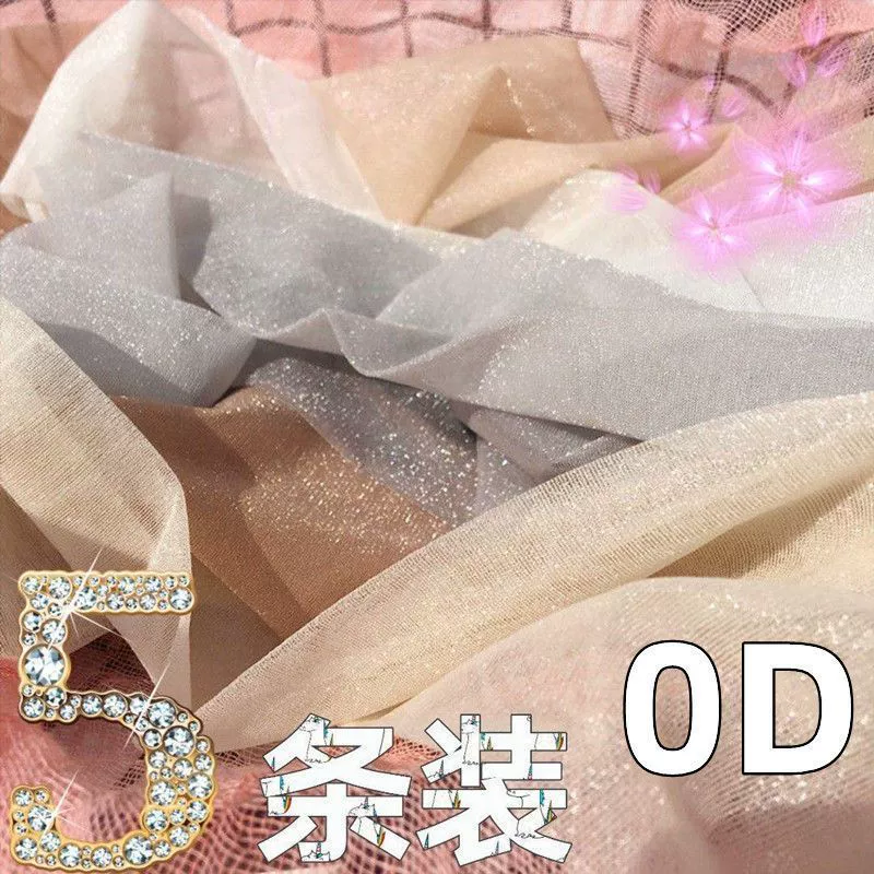 Kamankang Sy, 5 шт., яркие шелковые колготки, блестящие перламутровые чулки, сексуальные блестящие чулки, тонкие летние ноги