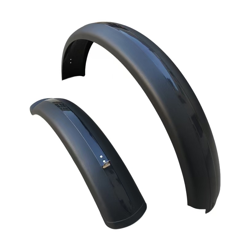 定制电动自行车宽胎雪地车挡泥板20寸/26寸塑料泥瓦宽110mm泥除