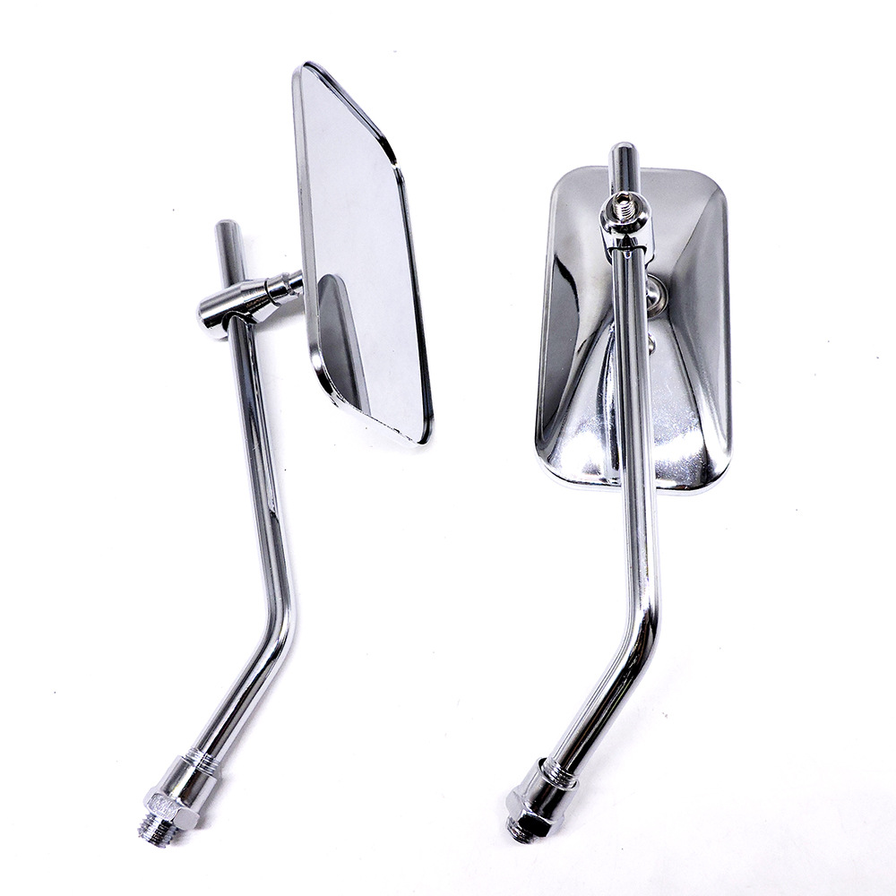 Modified Electric Motorcycle Rearview Mirror, Personalized Retro Mirror, Square Mirror, Round Mirror, Reverse Rear Mirror, Electric Bicycle Reflector