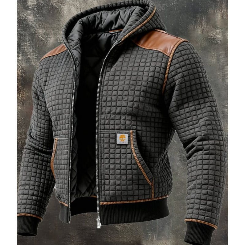 Europa y los Estados Unidos de la nueva explosión de ropa de hombre invierno chaqueta de invierno con chaqueta con capuchón gruesa