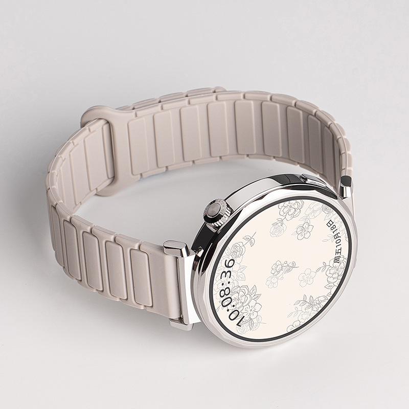 外国貿易に適した Huawei gt5 ウォッチ watchgt4 レディース watch4pro シリコン磁気吸引同じスタイルの高級時計ストラップ|undefined