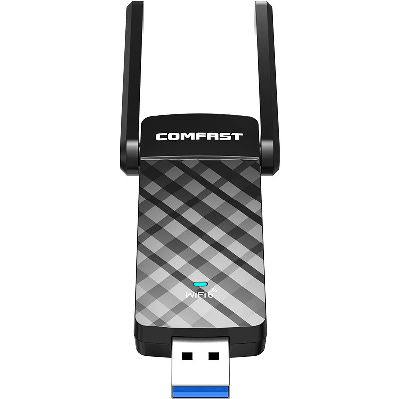 COMFAST CF-952AX V2 гигабитный 1800M двухдиапазонный внешний USB беспроводной сетевой адаптер, приемник для компьютера