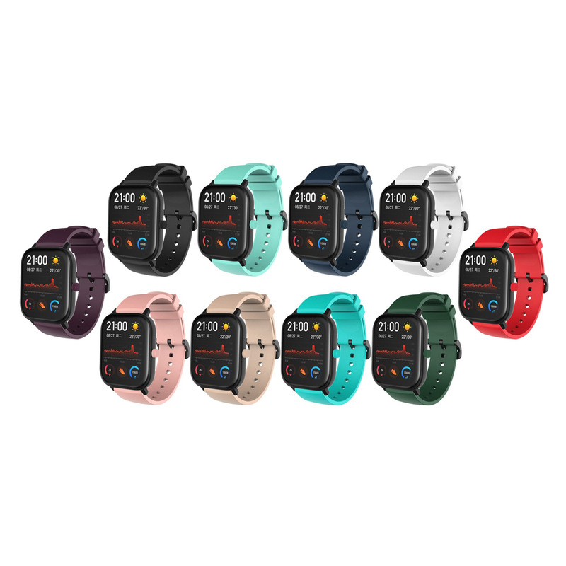 For AMAZFIT Huami youth version GTS mobile silicone strap Huami GTS 20mm wristband watch strap