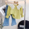 Spring autumn shirt, children's clothing, Korean style