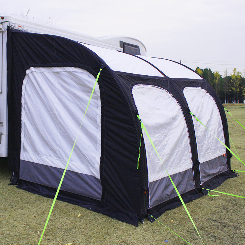 Trailer RV Tent Side External Canopy Awning Outdoor Camping Rainproof Thickened Quick Opening Inflatable Tent