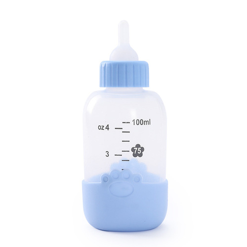 Pet universal bottle set puppy feeding lactator Ragdoll kitten newborn special drinking bottle cat supplies