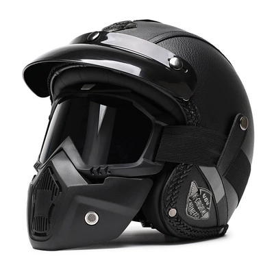 Car helmet Prince Cruise Motorcycle Helmets, Suitable