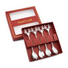 L Cross -border 304 stainless steel spoons cute coffee spoon dessert stir spoon Christmas style elk spoon gift box