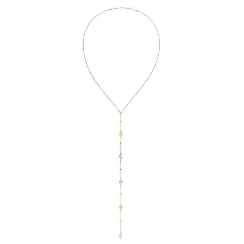 Long Y-shaped Tassel Necklace For Deep V Neckline Dresses_voghion.com