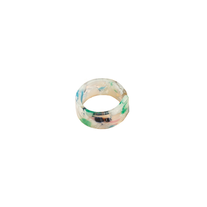 simple acrylic resin ring wholesalepicture8
