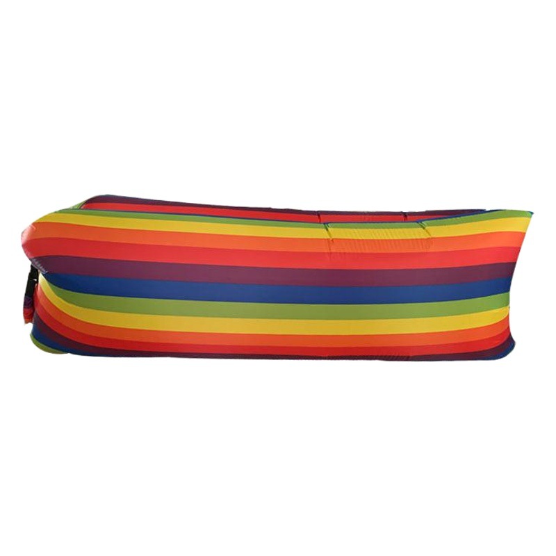 210D Oxford cloth outdoor portable inflatable sofa bed camping sleeping bag Foldable Beach lazy air sofa