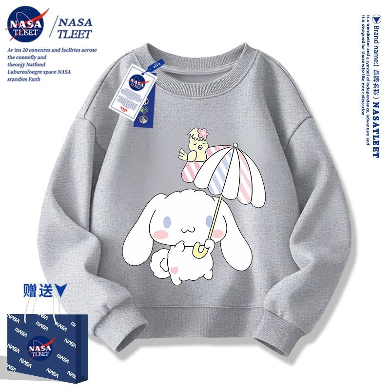 Autumn cartoon cute sweatshirt, oversize
