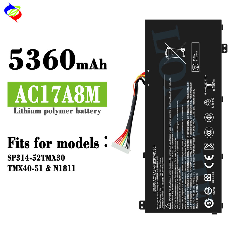 For Acer Ac17A8M Notebook Battery Sp314-52Tmx30/Tmx40-51/N1811 Wholesale