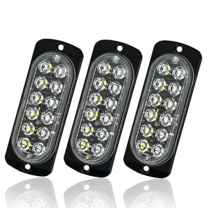 Yük Maşını 12-24V Ultra-Nazik 12LED Yan Siqnal Xəbərdarlıq İşığı 36W