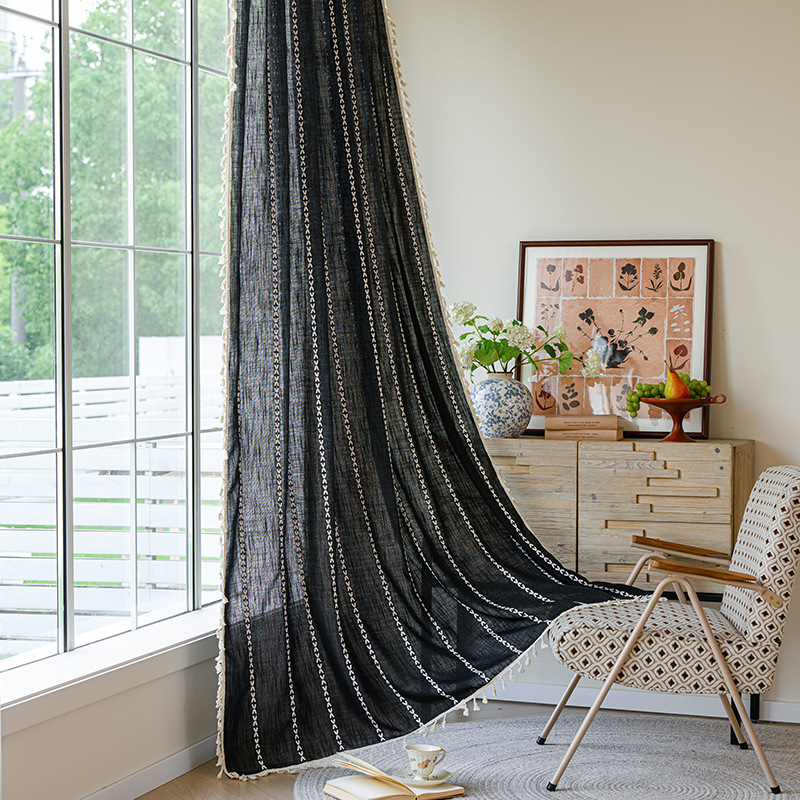 모카 스트라이프 블랙훅