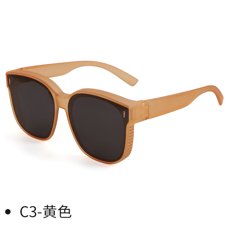 套镜新品网红同款偏光驾驶镜时尚大框防晒近视眼镜太阳镜厂家直发|undefined