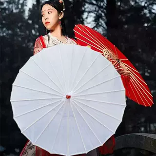 古装油纸伞绸布雨伞古典伞舞蹈伞演出道具装饰吊顶伞幼儿园绘画伞