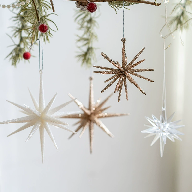 Белая прозрачная подвеска Christmas, шампанское