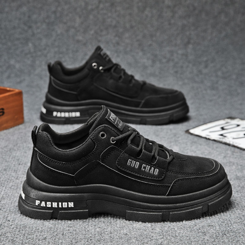 Botas Martin para hombre, zapatos de invierno impermeables, antideslizantes, deportivos, casuales, para el trabajo, de corte bajo, resistentes al desgaste, calzado de protección laboral.