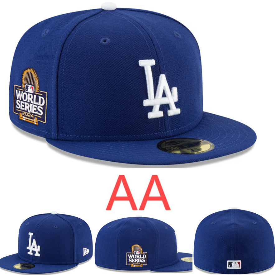 Sombrero de clase AA de alta calidad nueva gorra cerrada MLB gorra de béisbol para hombres y mujeres gorro bordado protector solar para exteriores