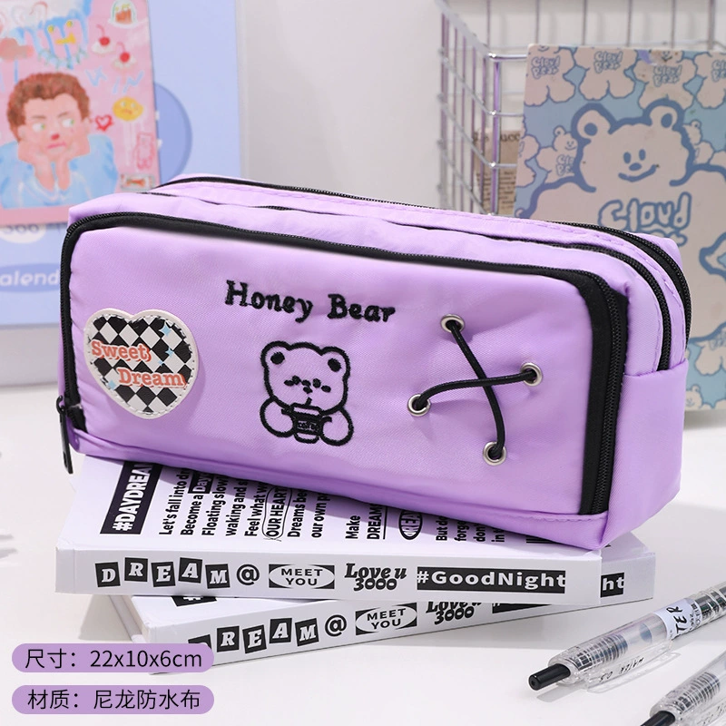 Capacious pencil case organizer bag, multi-compartment waterproof, 9-layer large capacity