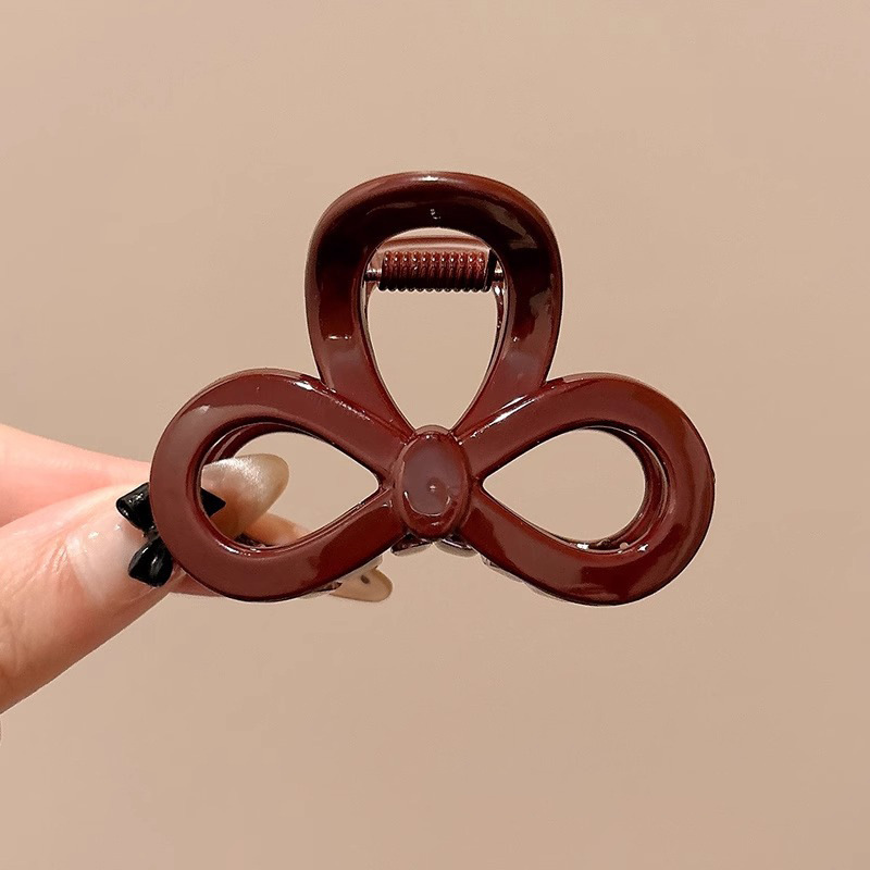 Internet popularidad brota Anchor clip de agarre rojo de la cabeza de las niñas, cabello de tiburón, tocado de alta calidad, cabello grande, más