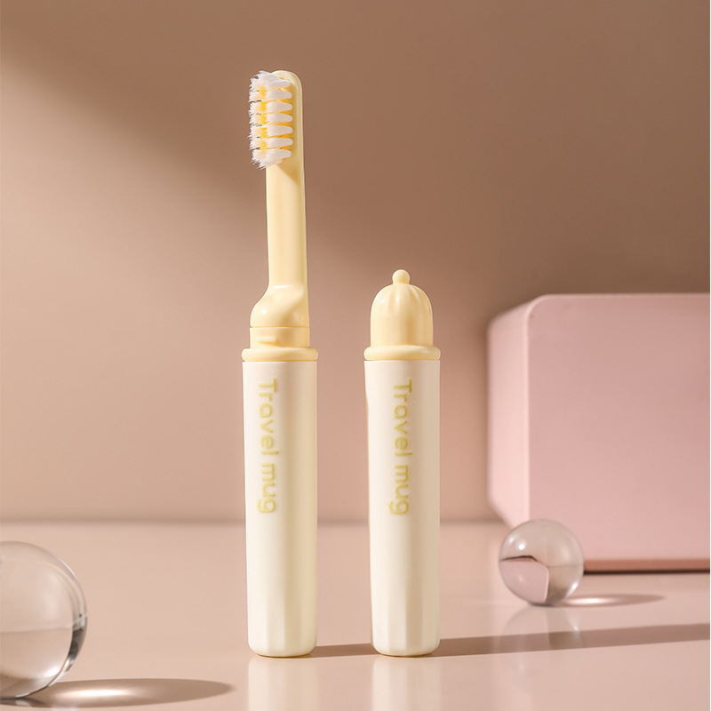 Mini taza de lavado de viaje 2025 viaje portátil viaje de negocios taza de enjuague bucal caja de almacenamiento de artículos de tocador taza de dientes