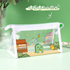 Capacious high quality pencil case, cartoon cute storage system for elementary school students