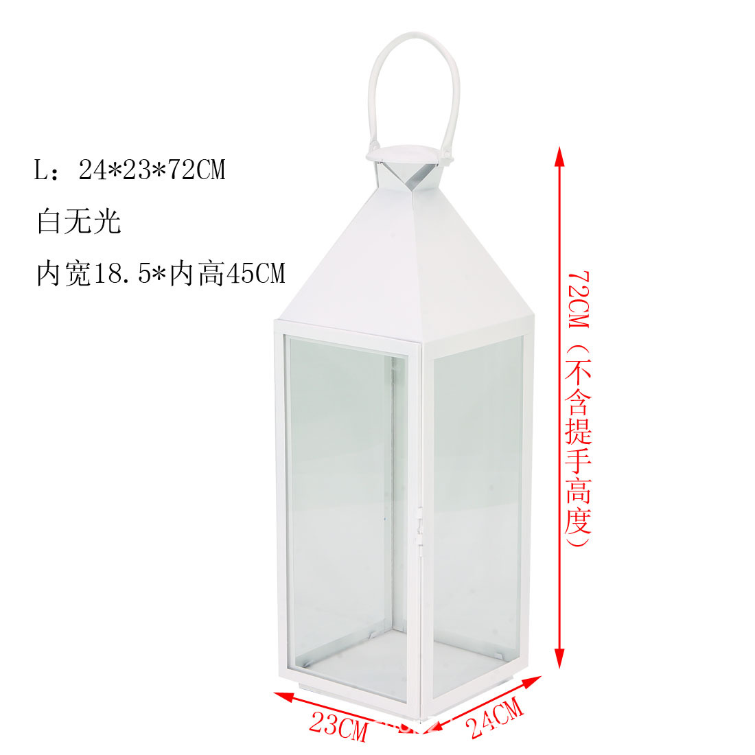 XL-72 blanco (24*24*72CM)