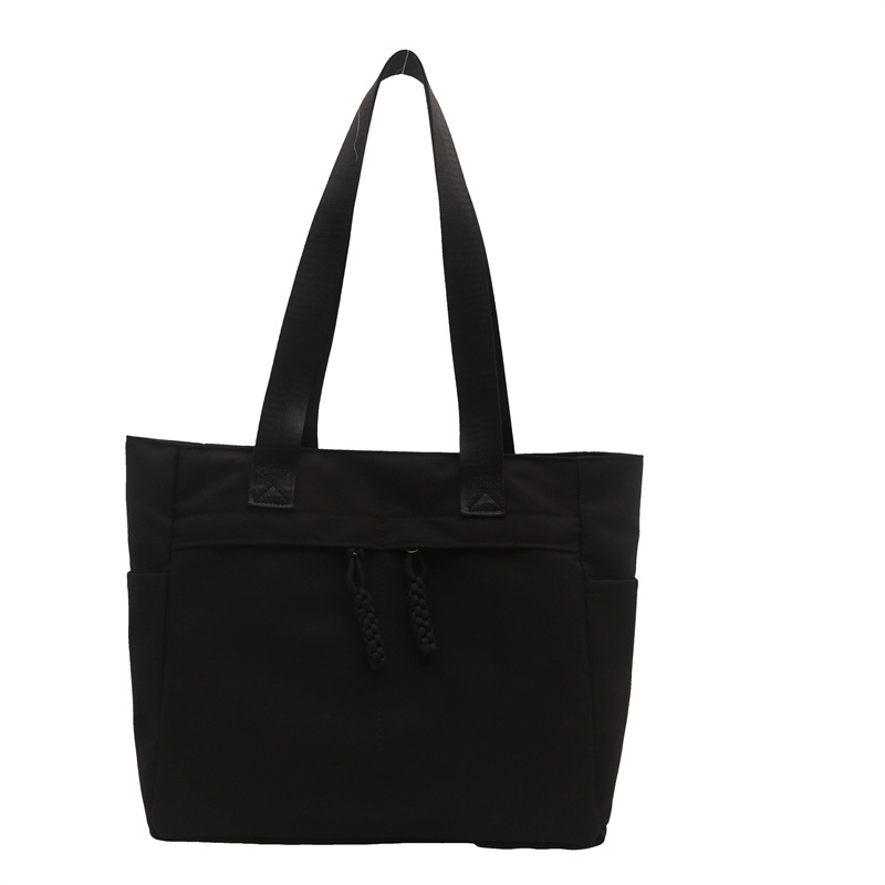 Bolsa japonesa para mujeres de gran capacidad de invierno 2024 nueva moda simple nicho bolso de hombro bolso de mano