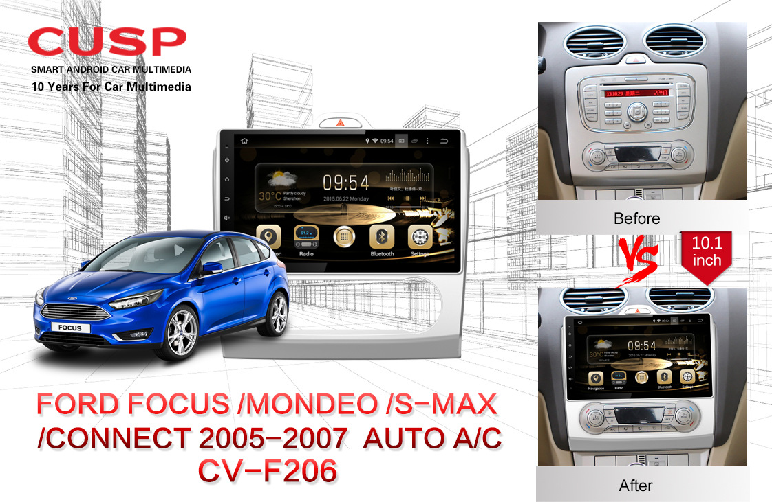 Car Android Smart Navigation for Ford Classic Focus 2005-2014