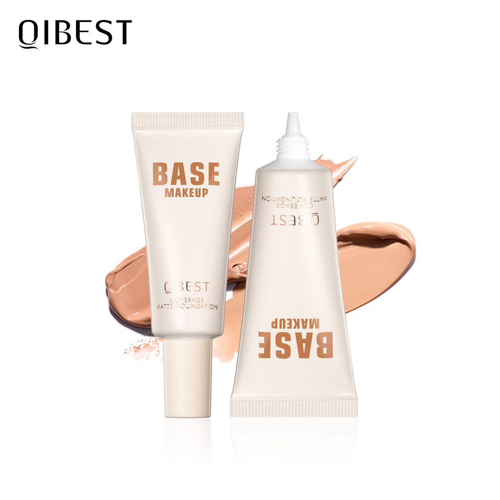 carina QIBEST concealer, skin repair, moisturizing, light bb cream, isol, lasting oil control, natural makeup liquid_voghion.com