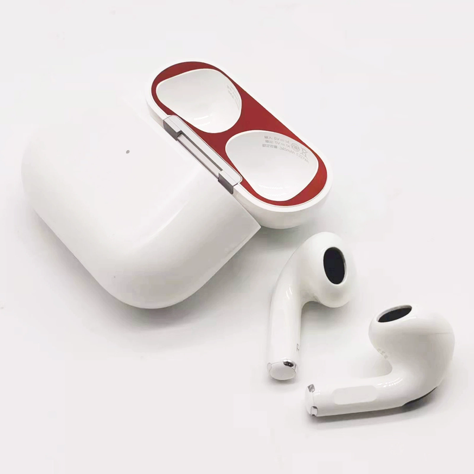 Apple, compatible metal headphones, protective sticker, bluetooth