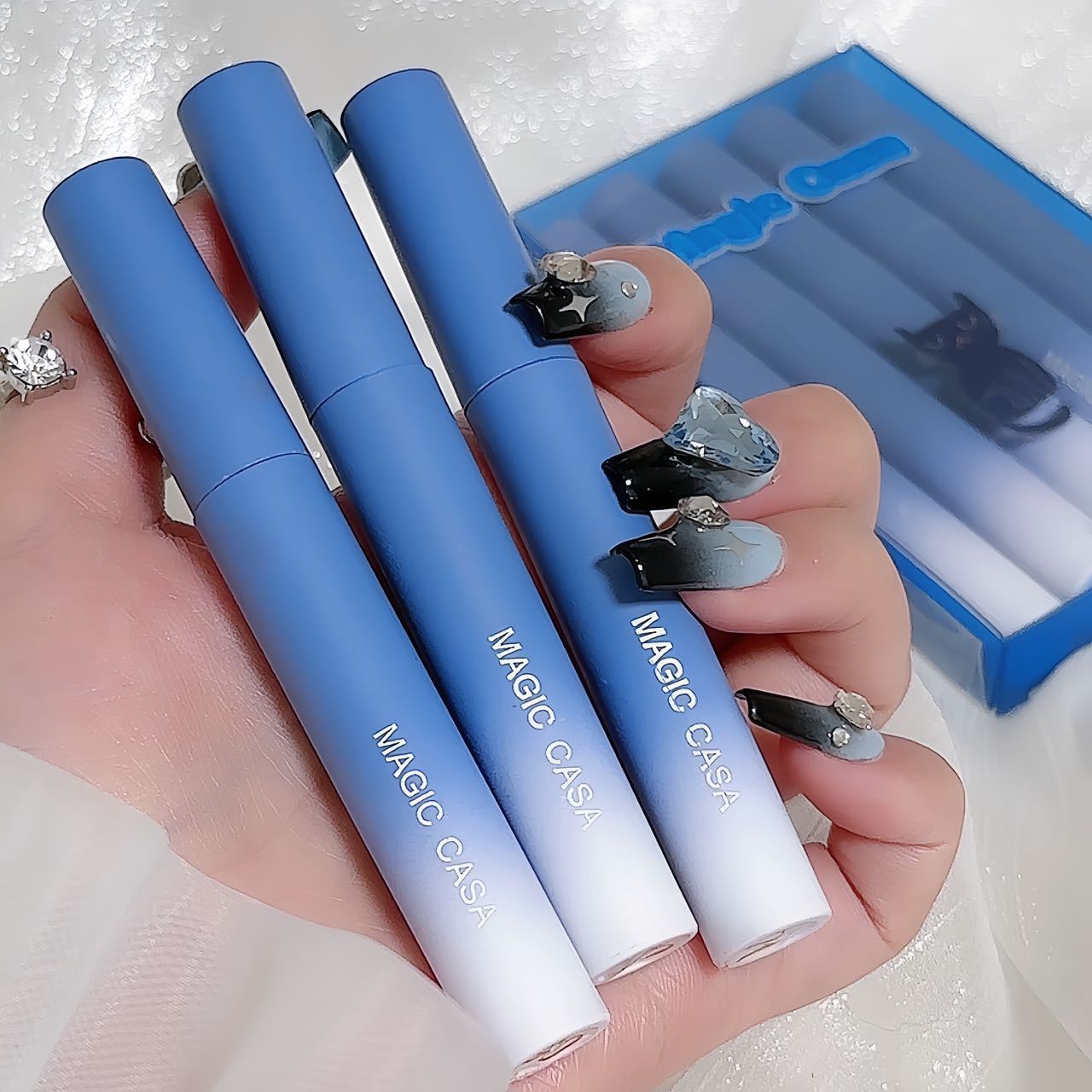 MAGIC CASA Five-Lipstick Set, Lip gloss and matte Lip Gloss Item Picture