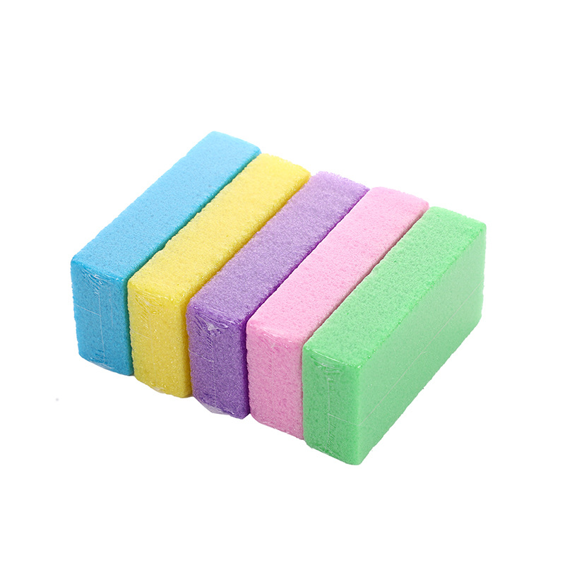 Single-color PU pumice stone heel callus dead skin keratin layer PU foam pumice stone, multiple durable types of massage scrubbing tools