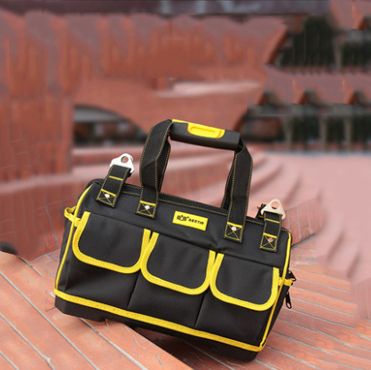 鹰之印手提工具包多用途电工维修帆布大号加厚大容量工具袋便携