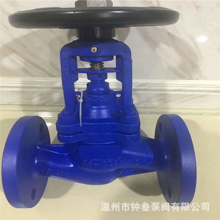 WJ941H-25P 电动波纹管截止阀 法兰波纹管截止阀 导热油截止阀