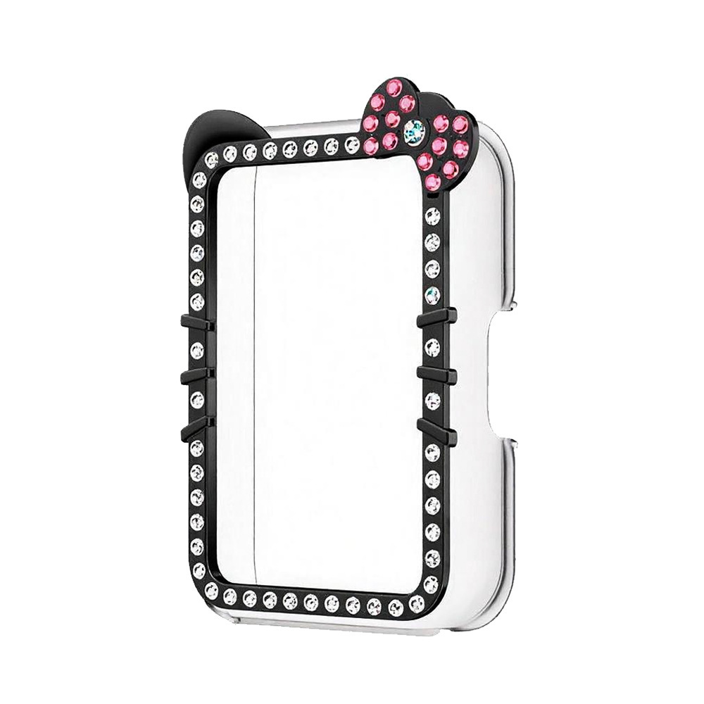 Black (KT cat single row diamond hollow shell)