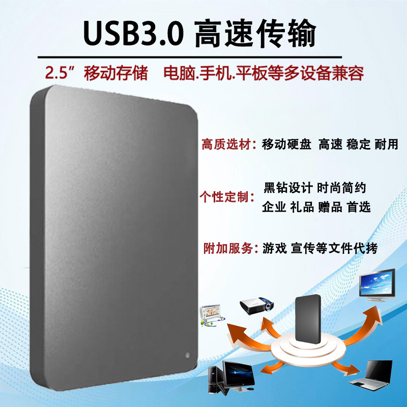 Factory Wholesale Ssd Mobile Solid-State U Disk 16Tb Cross-Border Expansion Ssd Upgrade 4Tb2Tb Portable Mobile Hard Disk
