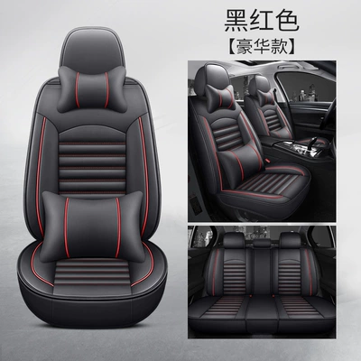 Peugeot 308 408 301 Seat cushion, seat cover - deluxe-version-black-red-standard