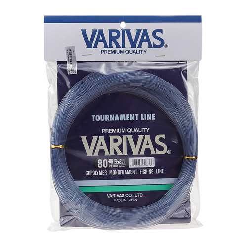 Japan's VARIVAS front lead line 50m iron plate trolling tuna blue anti-tangle nylon line sea fishing big thing line