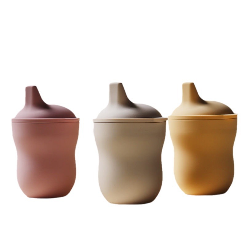 Entrenamiento de silicona Beber taza de bebé