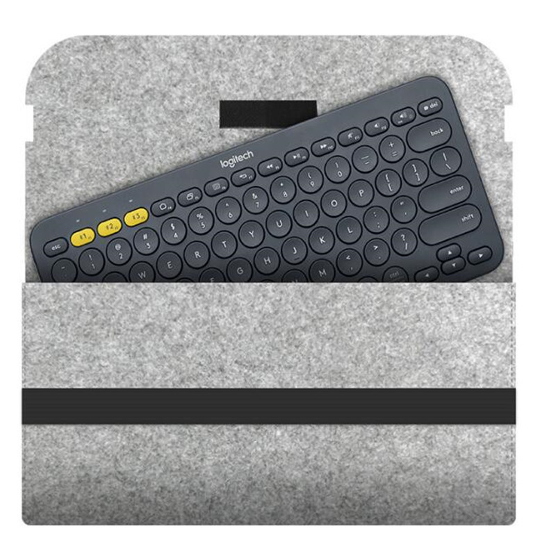 Logitech K380 Wireless Bluetooth Keyboard Bag Storage Bag iPad Keyboard Protective Cover Dustproof Bag