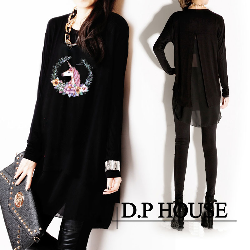 Black [8219# horse head]] / S