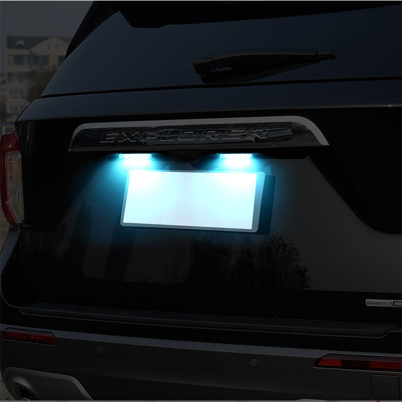 Suitable for Ford Fiesta Focus Galaxy C-Max S-Max Mondeo Escape Jaguar License Plate Light