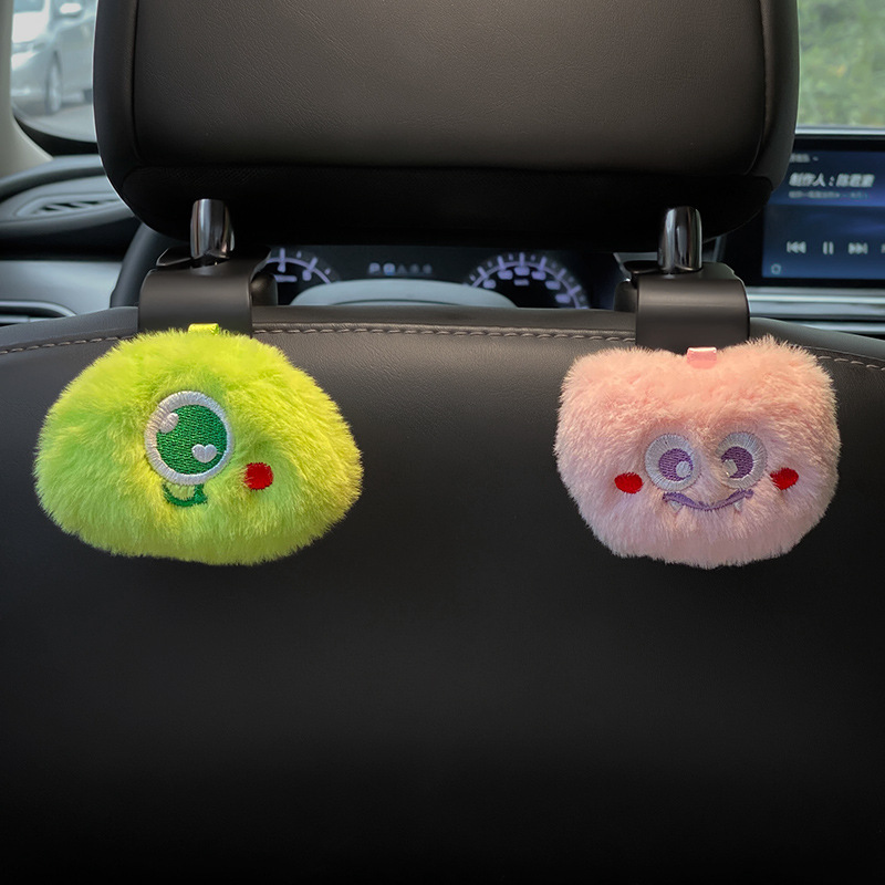 Gancho de automóvil, asiento de automóvil multifuncional, pequeño gancho de dibujos animados lindo 2024 nuevo hombre y mujer