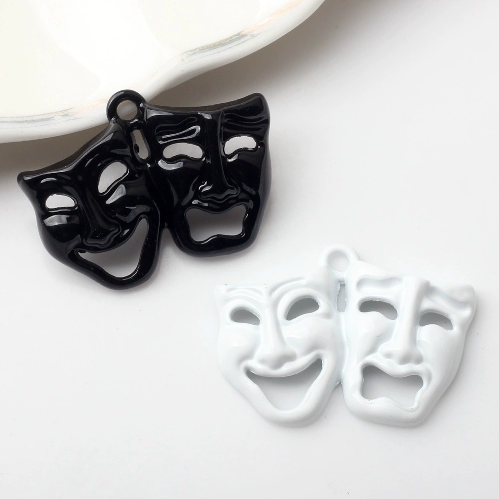 Metal mask, creative pendant, accessory, accessories, halloween, DIY