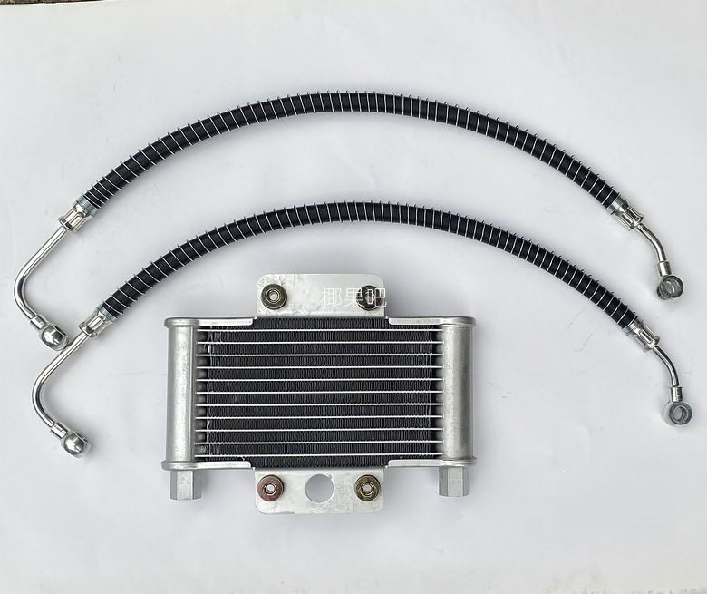 Four-wheel vehicle accessories, go-kart, big bull ATV, stepless transmission, GY6 engine oil cooler oil pipe screw
